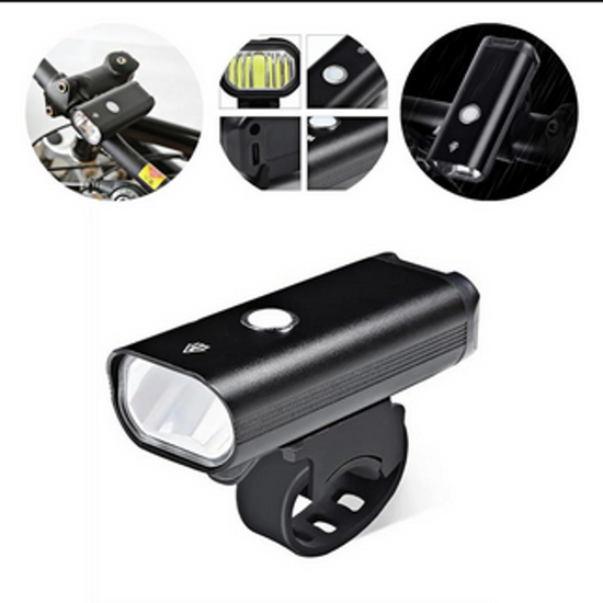 Luce LED ricaricabile tramite USB per bicicletta